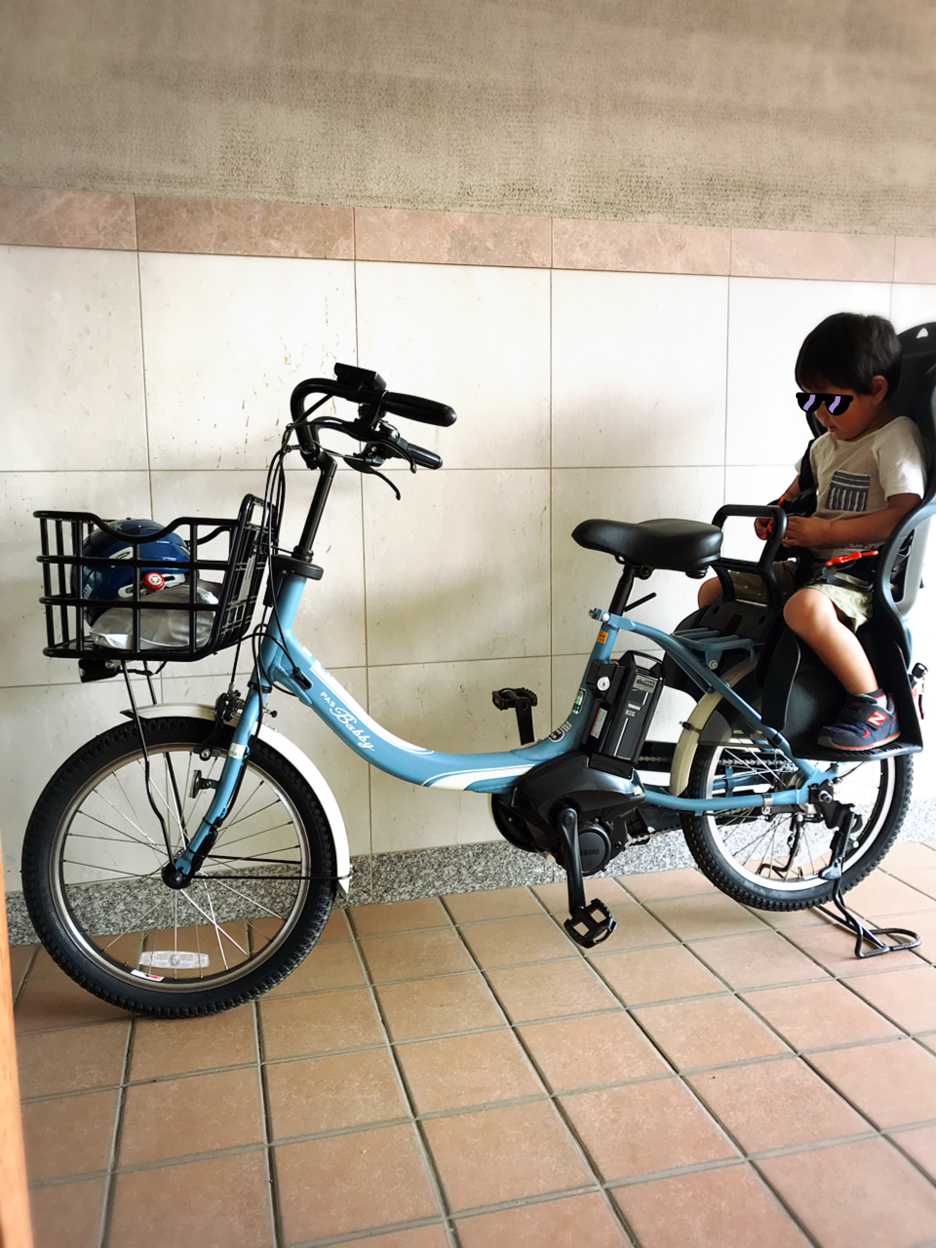 にコメント 子供乗せ 電動自転車の通販 by nico's shop｜ラクマ しします